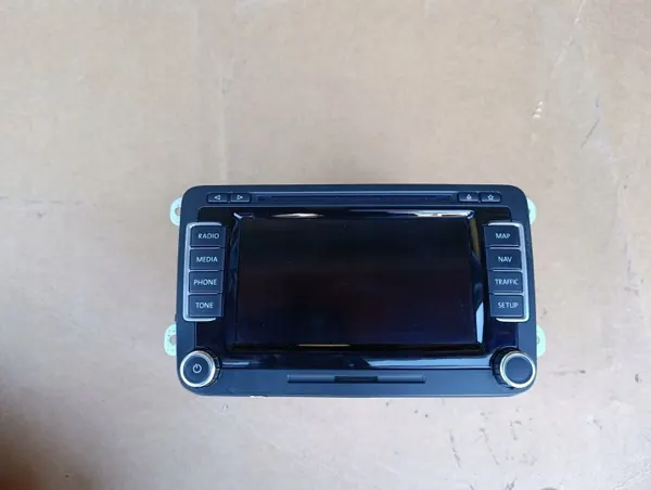 VW Touran I 1T Radiodisplay OEM 1T0035686C image 2