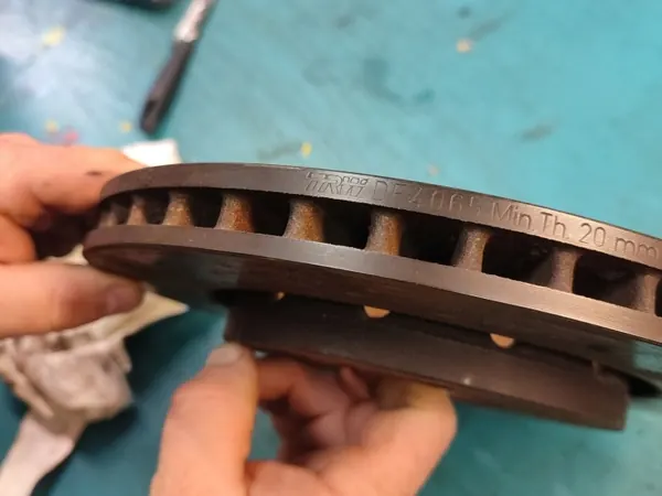 OEM IMPRK1510102 Audi A3 8L Disques Frein Arrière image 4