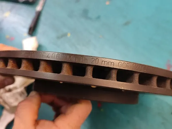 OEM IMPRK1510102 Audi A3 8L Disques Frein Arrière image 5