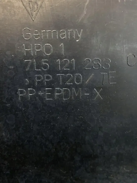 Volet radiateur Porsche Cayenne 955 OEM 7L5121283C image 3