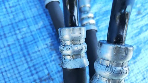 Ensemble de tuyaux d'huile de transmission BMW E60 E61 E63 E64 2.5 3.0 N52 N53 image 4