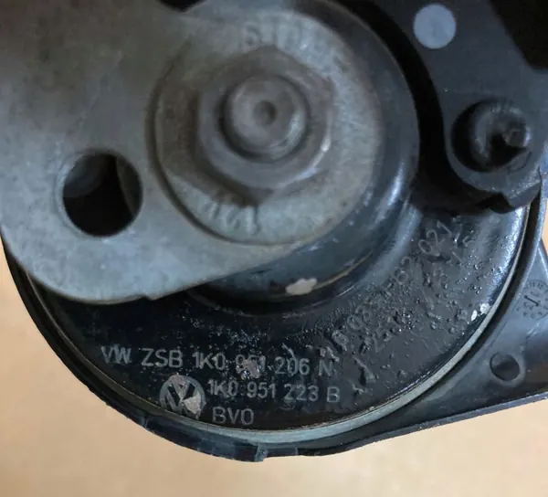Klaxon OEM 1K0951223B pour VW Skoda Octavia Superb Yeti image 3