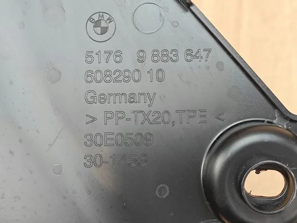 Couvercle de joint de phare gauche BMW G26 G22 G23 9883647 image 7