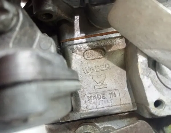 Weber-förgasare OEM 23-21 86SFBA E6G29 - Begagnad image 3