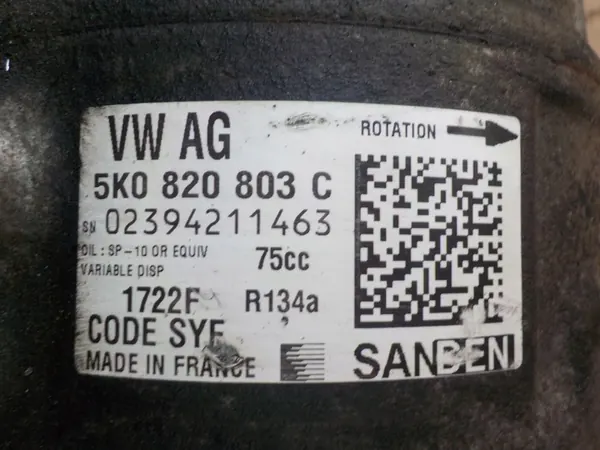 Compressore Aria Condizionata SKODA FABIA III image 2