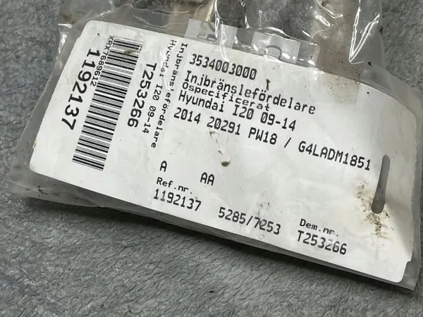 Suutinputki Hyundai OE OEM 3534003000 image 3