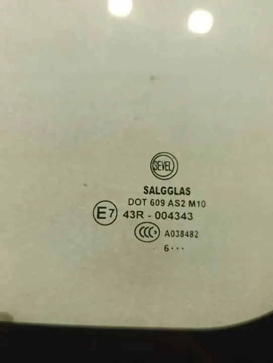 Vänster bakruta OEM 43R004343 Citroën Jumper image 6