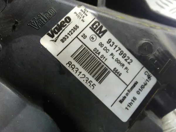 Faros Izquierdo para Opel Vectra C 93179922 image 3