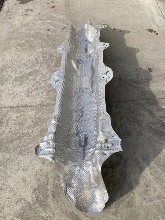Peugeot 308 T9 2019 Abgasschirm OEM 9814822080 image 4