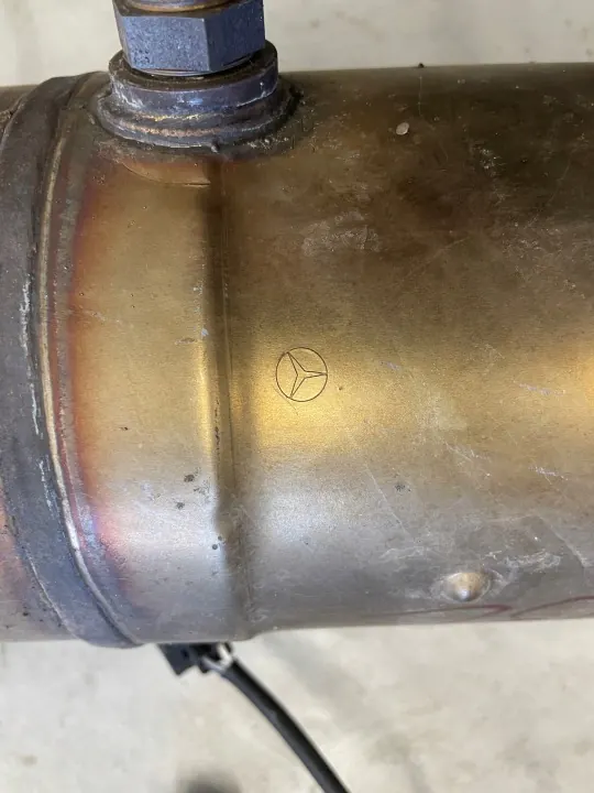Katalysator OEM A1664903914 för Mercedes 4.7 V8 image 3