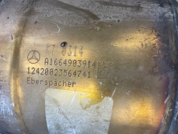 Katalysator OEM A1664903914 för Mercedes 4.7 V8 image 4
