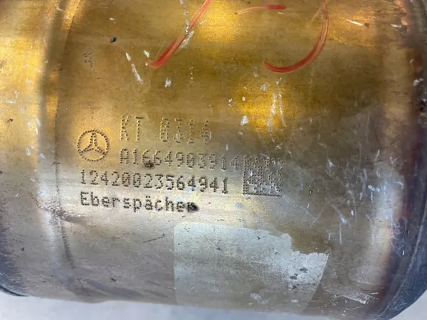Katalysator OEM A1664903914 för Mercedes 4.7 V8 image 5