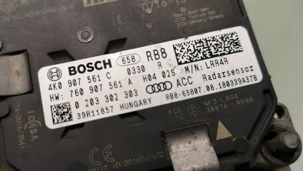 Radar de régulateur actif Audi A6 S6 C8 OEM 760907561A image 5