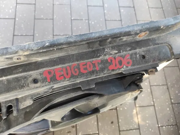 PEUGEOT 206 PAS PRZEDNI WZMOCNIENIE WENTYLATOR OEM image 3