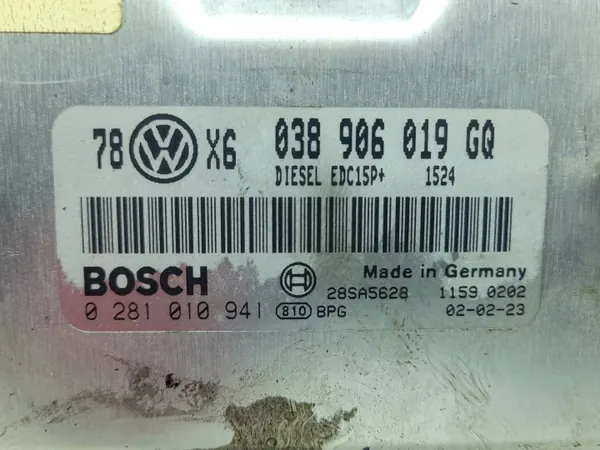 Calculateur Moteur OEM 038906019GQ pour VW Passat B5 1.9 TDI image 3