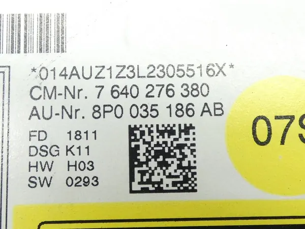 OEM 8P0035186AB CD-radio Audi A3 8P:lle image 6