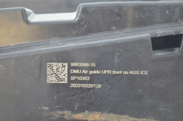 BMW OEM 9883598 Luftansaugung Lenkung Oben - Gebraucht image 6
