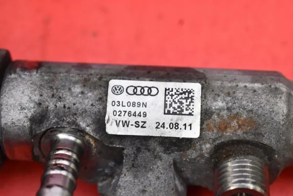 OEM 03L089N Einspritzschiene für VW Passat B7 2.0 TDI image 4