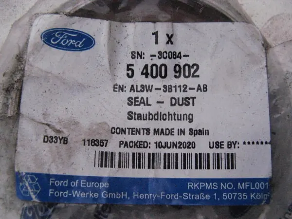 FORD MUSTANG F150 2015- Joint de Pignon Arrière AL3W-3B112-AB image 2