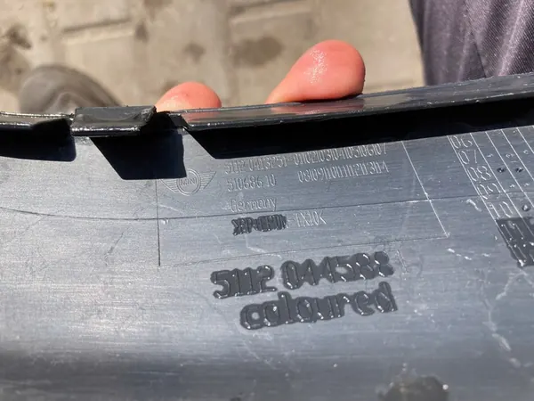 MINI COOPER R56 R57 R58 Copertura Spoiler Sinistra 5112 0413251 image 6