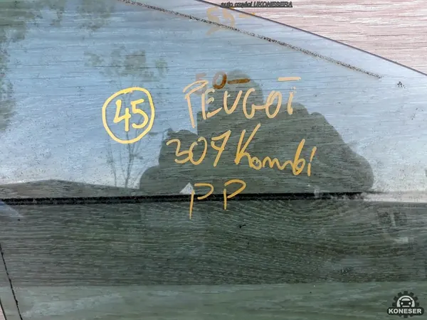 PEUGEOT 307 LIFT 05- KOMBI FINESTRA ANTERIORE DESTRA image 2