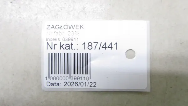 Mercedes GLA X156 bakre mitt huvudstöd OEM 187/00441 image 6
