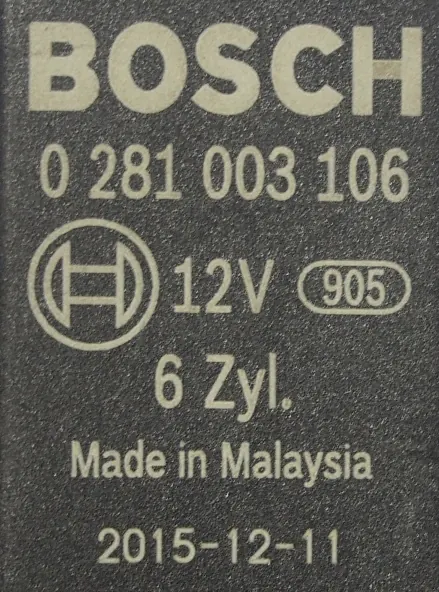 Glödstiftrelä 651 Audi / VW image 7