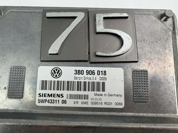 Unidade de Controlo Motor OEM 3B0906018 para VW Passat B5 image 3