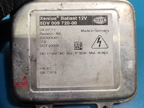 Xenon-virtalähde OEM 5DV009720-00 Opel Astra IV J:lle image 5