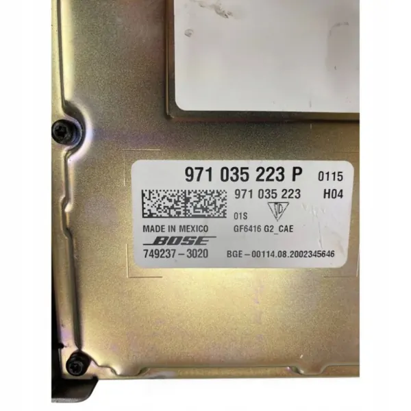 Porsche Macan Bose Versterker OEM 971035223P image 7