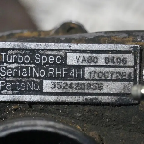 Turbocharger CHRYSLER VOYAGER IV 352420956 2.8L image 5