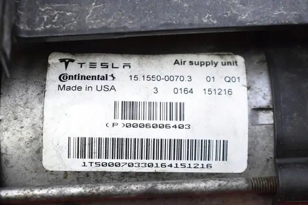Pompa Compressore Sospensione Tesla Model S 0006006403 image 8
