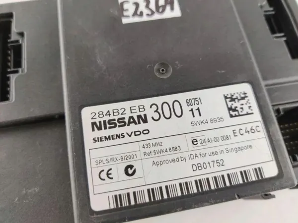 Module Confort OEM 284B2EB300 pour Nissan NP300 Navara image 4