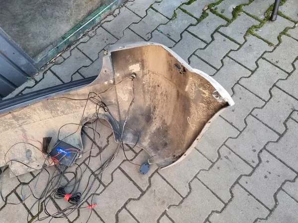 HYUNDAI TUCSON I 04-10 PARAGOLPES TRASERO PDC YK image 6