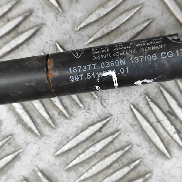 Right Hood Actuator Porsche Cayman (987) 3.4L image 7