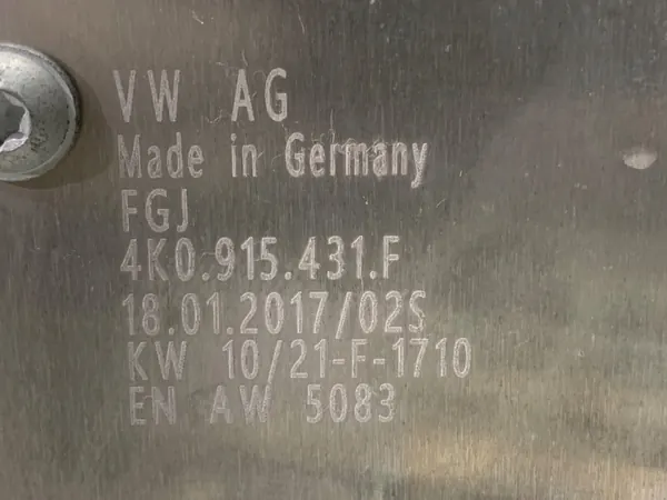 Hybridiakku OEM 4K0915431F Audi Q3 II 1.5:lle image 5
