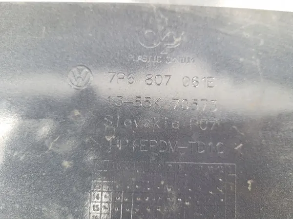 Paraurti anteriore VOLKSWAGEN VW TOUAREG 10-14 OEM 7P6807061E image 10