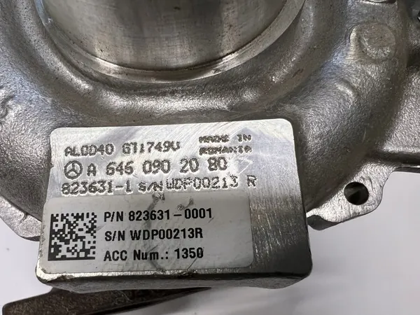 Turbocompresor Mercedes OM646 CDI A6460902080 image 2