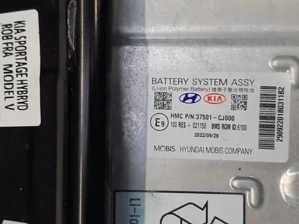 Begagnat Kia OE batteri OEM 37501CJ000 för Sportage V image 6
