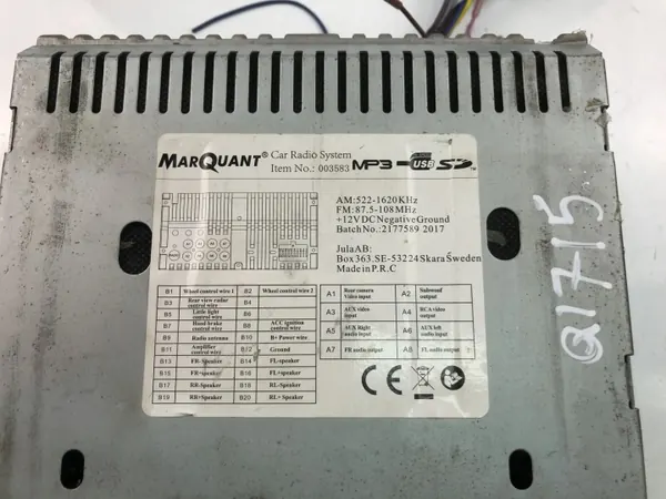 Mitsubishi OE Navigationsbildschirm OEM 2177589 - Gebraucht image 3