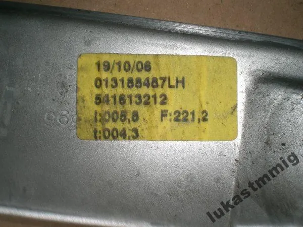 Mecanismo de Levantamento de Janela Direito Corsa D 3D 13188488 image 2