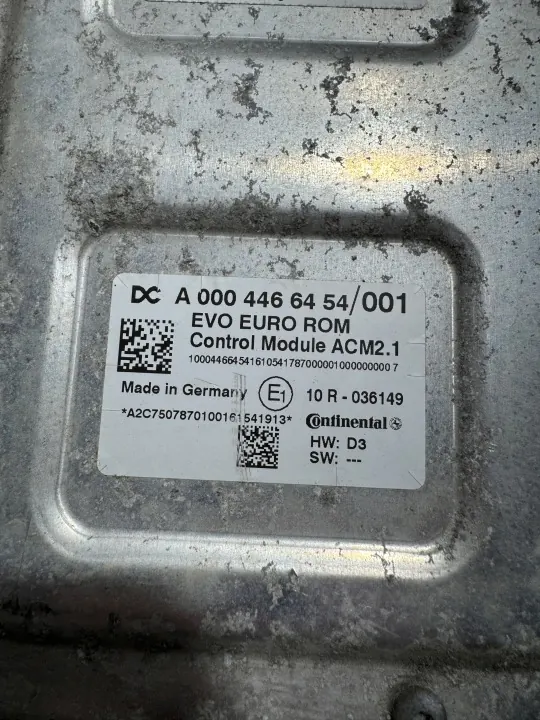 Mercedes ACM2.1 D3 Styrenhet OEM A0004466454 image 3