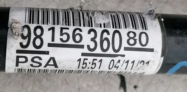 OPEL COMBO E 21r 1.5 B-HDI Arbre Long Droit 9815636080 image 2