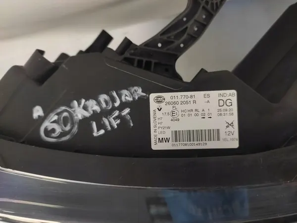 VASEN ETULAMPPU RENAULT KADJAR + LED 2018- image 4