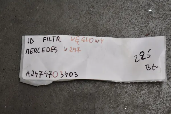 Perfekter Aktivkohlefilter Mercedes W247 image 4