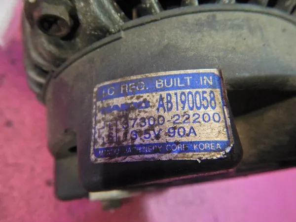 ALTERNATOR HYUNDAI LANTRA II 98-00 1.8 AB190058 image 5