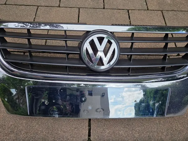VW Touran I Lift Front Grille Chrome 1T0853651D image 7