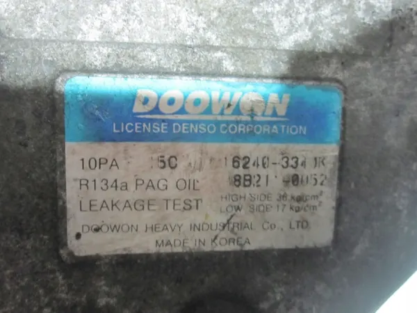 Compresseur AC OEM 16240-3340K pour Kia Sportage II image 7