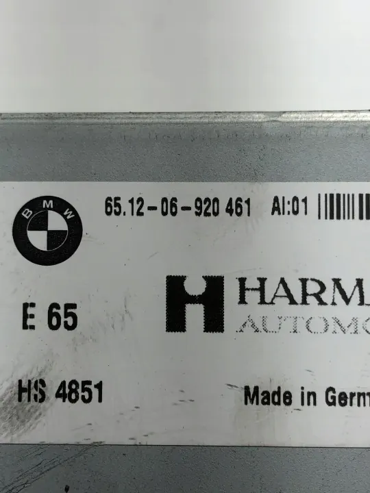 Amplificateur Hi-Fi OEM 65126920461 pour BMW E60/E61/E63/E64/E65 image 4