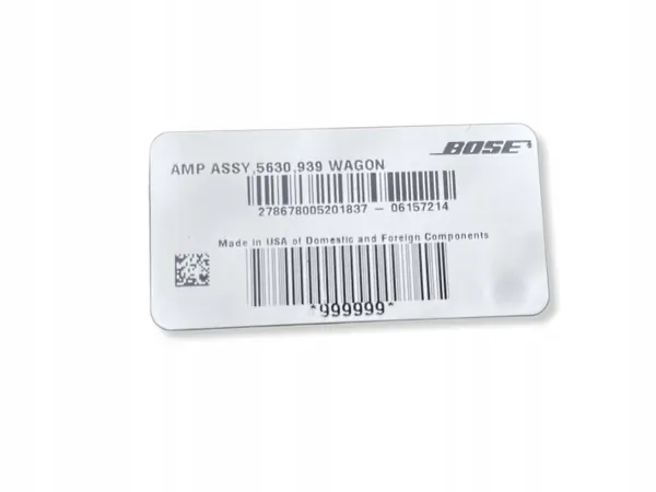 OEM 5630939 Äänenvahvistin Alfa Romeo 159 2009 image 8
